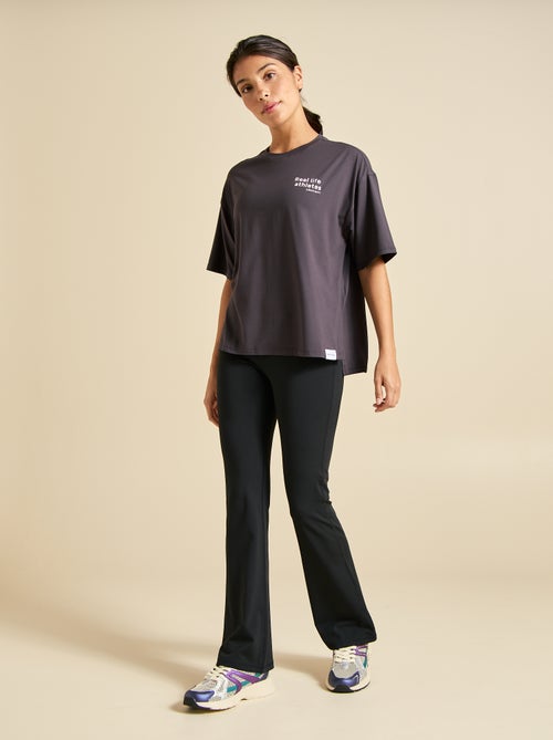 Camiseta oversize multideporte - (ekstract) - Kiabi Camiseta oversize multideporte - (ekstract) - Kiabi