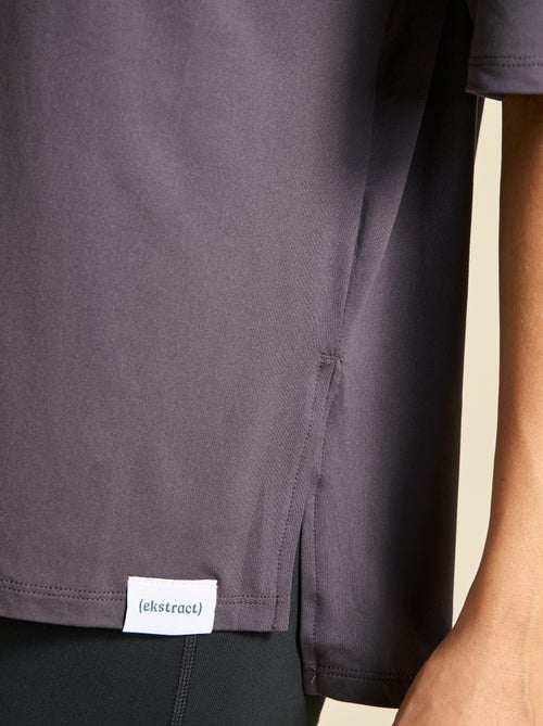 Camiseta oversize multideporte - (ekstract) - Kiabi Camiseta oversize multideporte - (ekstract) - Kiabi