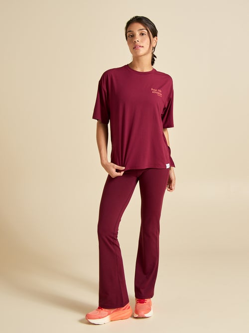 Camiseta oversize multideporte - (ekstract) - Kiabi Camiseta oversize multideporte - (ekstract) - Kiabi