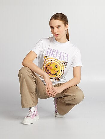 Camiseta oversize 'Nirvana'