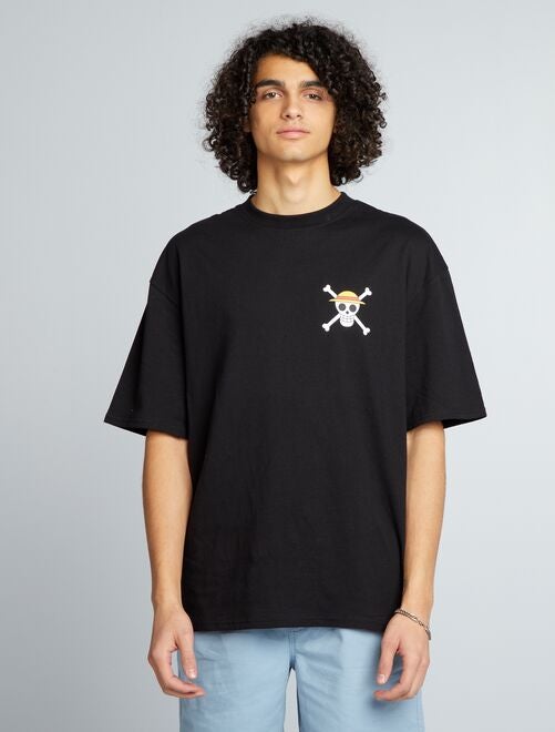 Camiseta oversize 'One Piece' - Kiabi