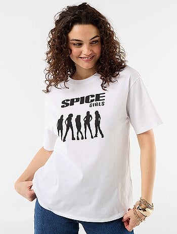 Camiseta oversize Spice Girls de manga corta