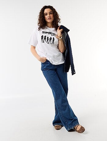 Camiseta oversize Spice Girls de manga corta