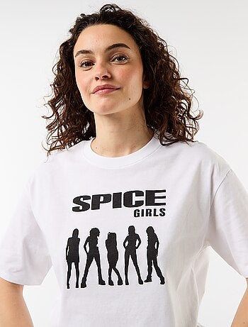 Camiseta oversize Spice Girls de manga corta