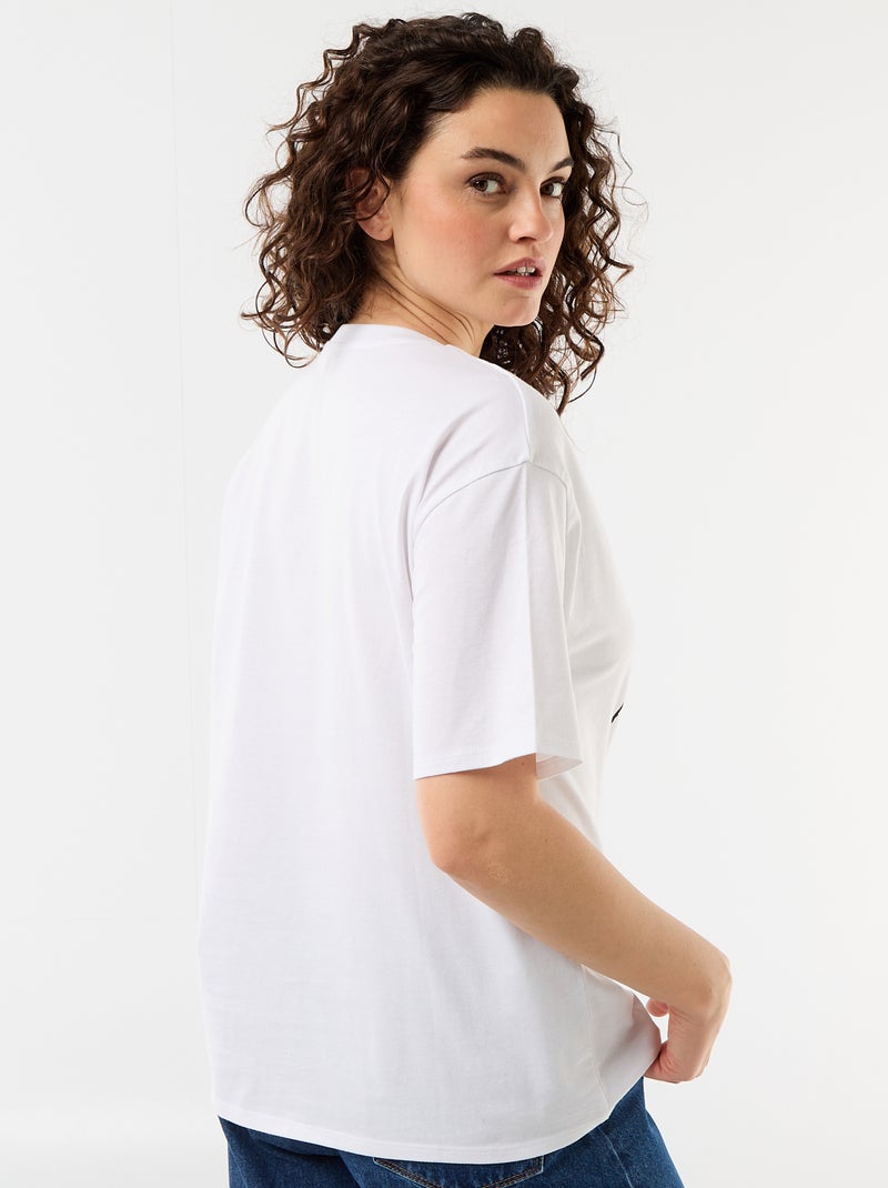 Camiseta oversize Spice Girls de manga corta Blanco - Kiabi