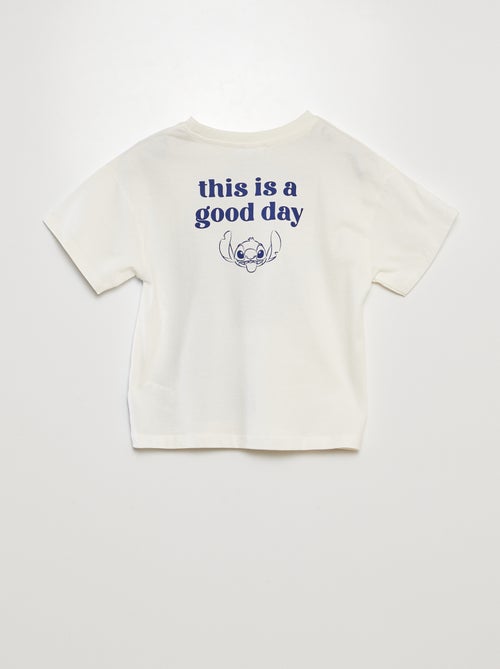 Camiseta oversize 'Stitch' - Kiabi