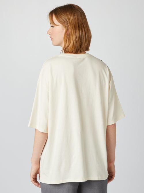Camiseta oversize 'Stitch' - Kiabi