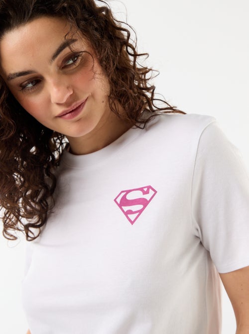 Camiseta oversize 'Supergirl' 'DC Comics' de manga corta - Kiabi