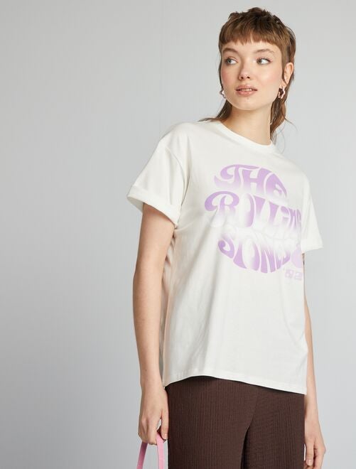 Camiseta oversize 'The Rolling Stones' - Kiabi