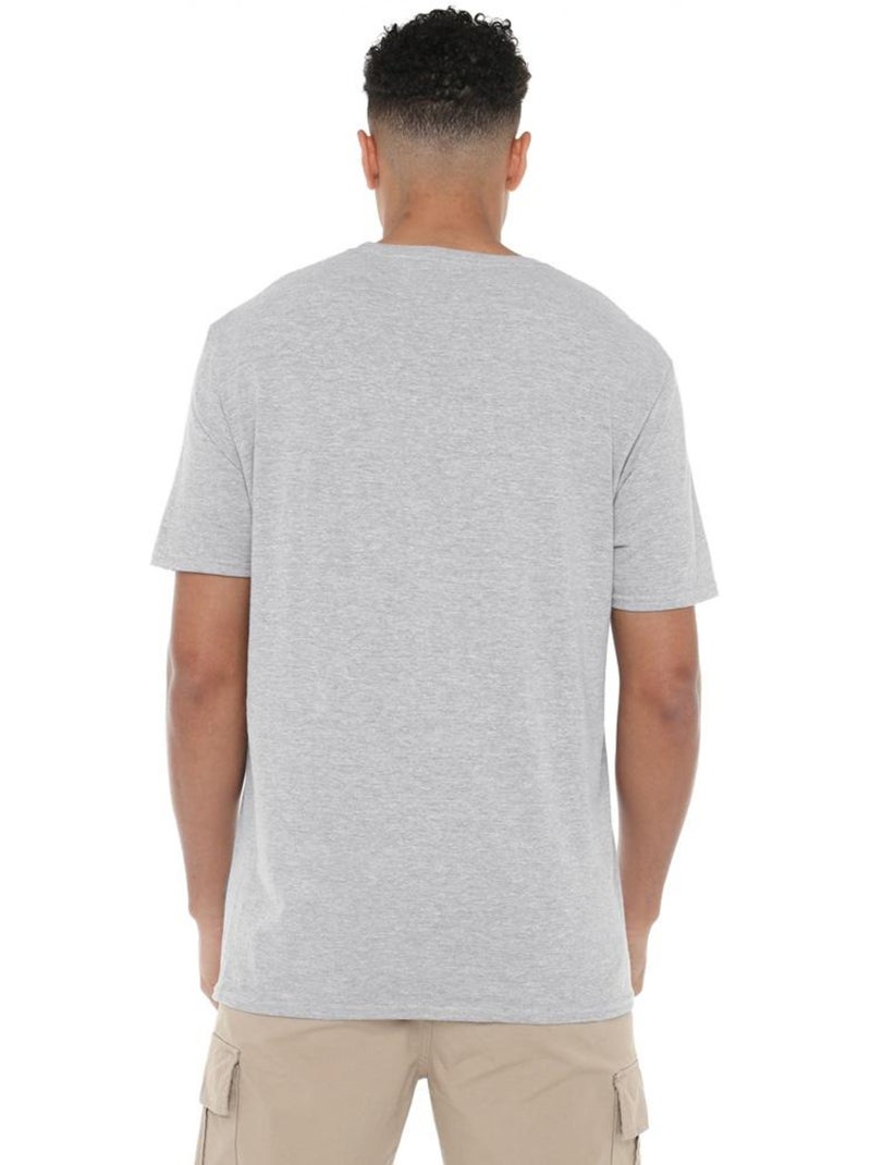 Camiseta ow para hombre - garfield Gris jaspeado - Kiabi