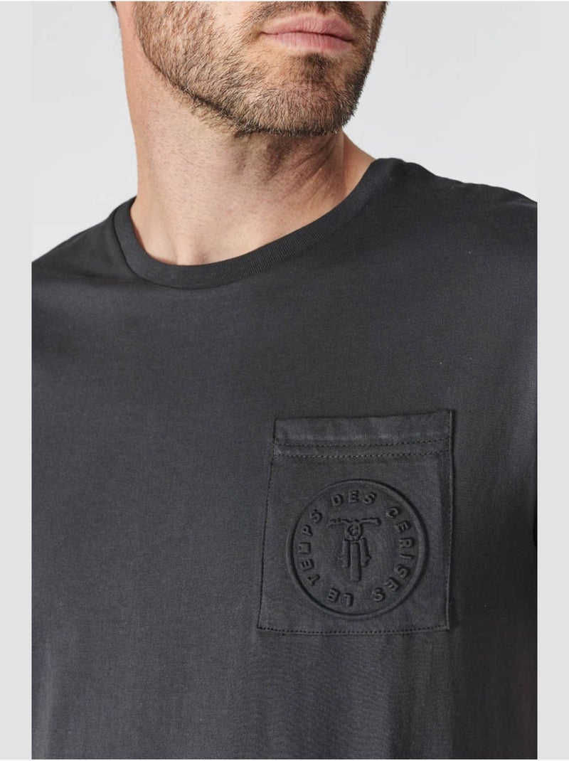 Camiseta Paia «Le Temps des Cerises» Negro - Kiabi
