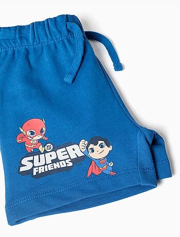 Camiseta + pantalón corto con estampado de Super Friends