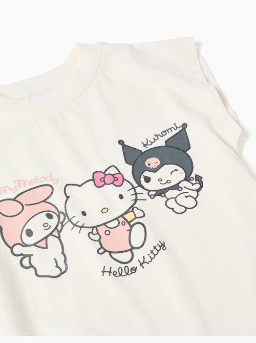 Camiseta + pantalón corto de algodón con estampado Kuromi - Kiabi