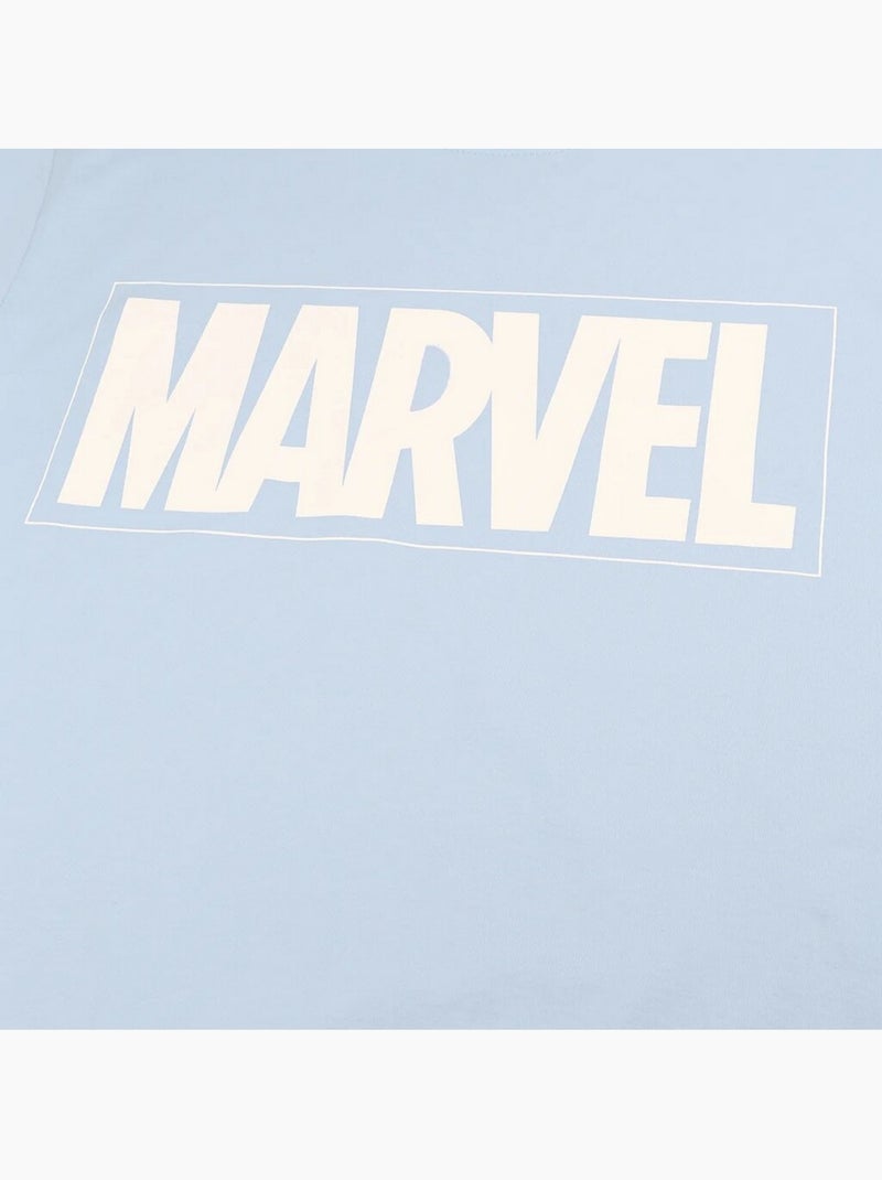 Camiseta para hombre - marvel Azul cielo - Kiabi