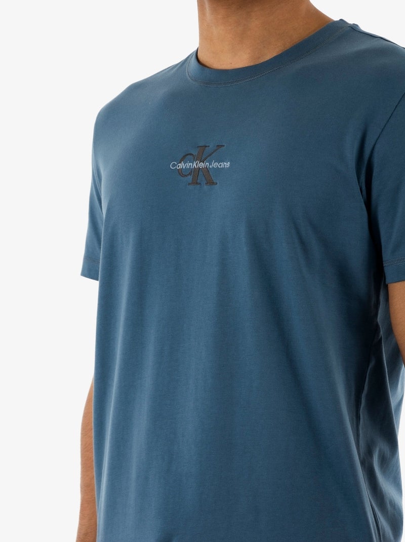 Camiseta para Hombre Calvin Klein Jeans Índigo - Kiabi