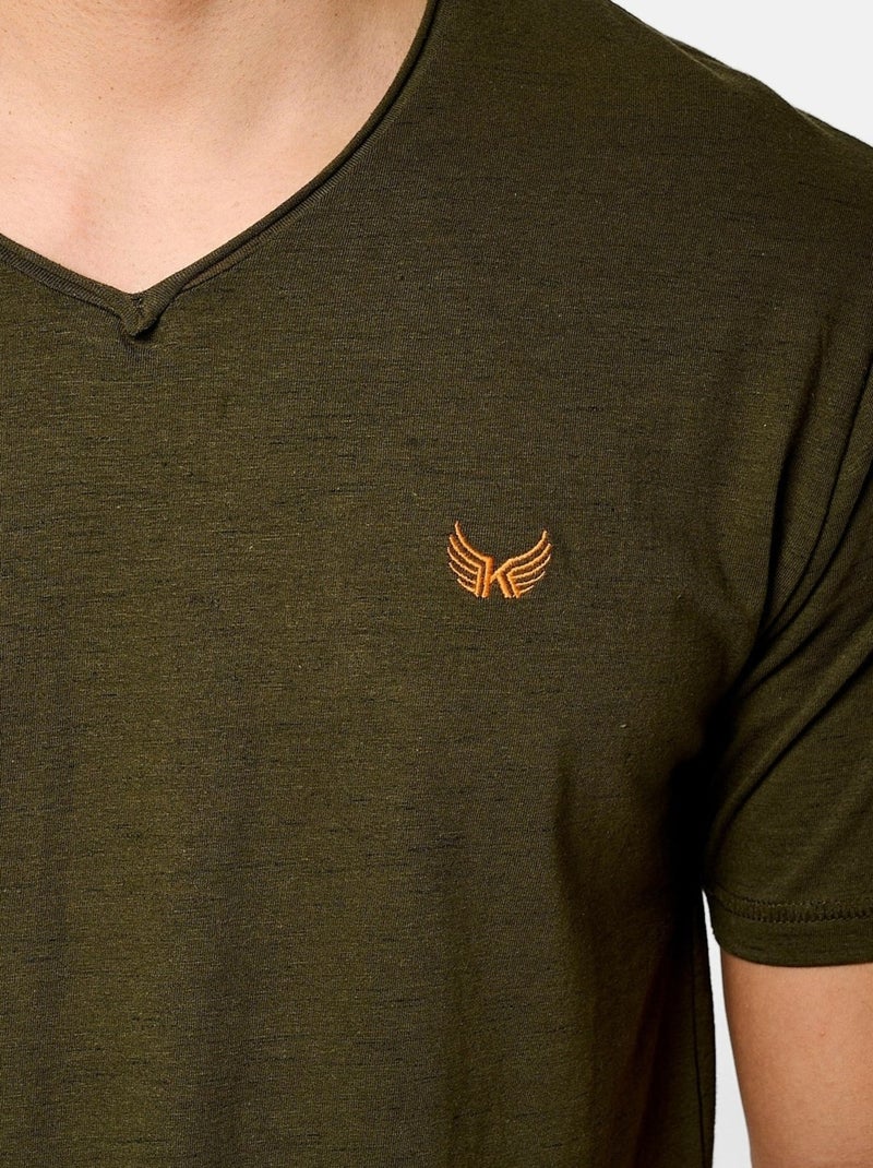 Camiseta para hombre Kaporal Verde - Kiabi