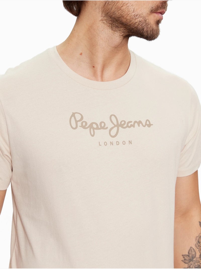 Camiseta para Hombre Pepe Jeans Beige - Kiabi
