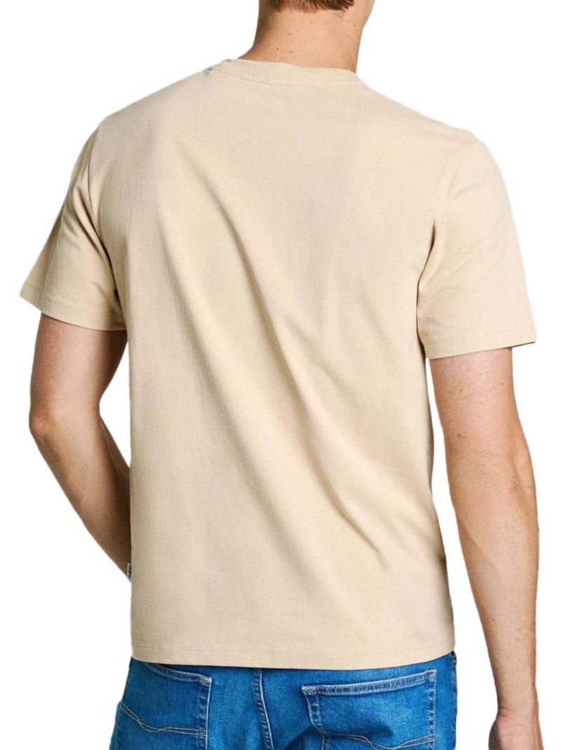 Camiseta para Hombre Pepe Jeans Beige - Kiabi