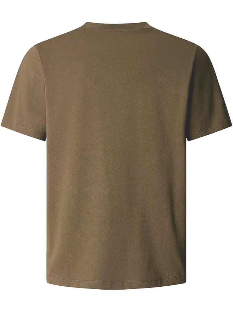 Camiseta para hombre pepe jeans Marrón capuchino - Kiabi