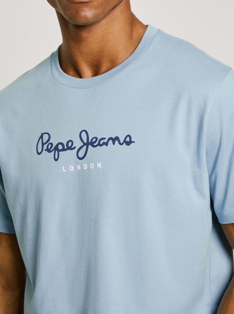 Camiseta para Hombre Pepe Jeans Verde caqui claro - Kiabi
