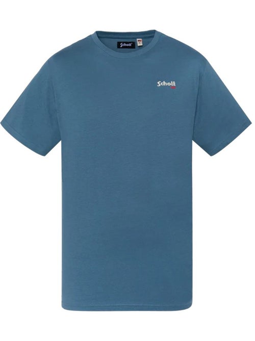 Camiseta para hombre schott bordada - Kiabi Camiseta para hombre schott bordada - Kiabi