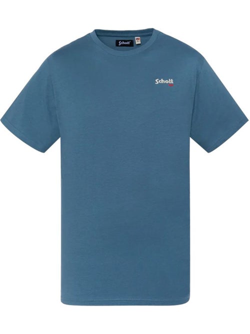 Camiseta para hombre schott bordada - Kiabi Camiseta para hombre schott bordada - Kiabi