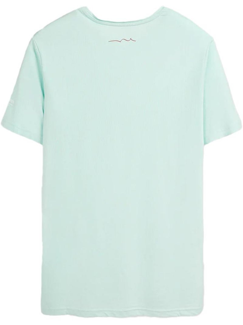 Camiseta para Hombre Teddy Smith Verde agua - Kiabi