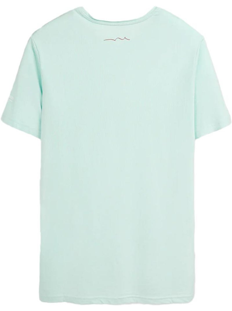 Camiseta para Hombre Teddy Smith Verde agua - Kiabi