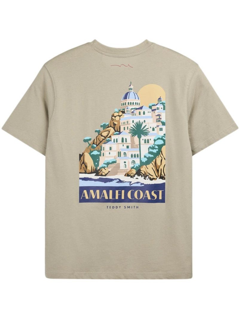 Camiseta para Hombre Teddy Smith Verde caqui claro - Kiabi