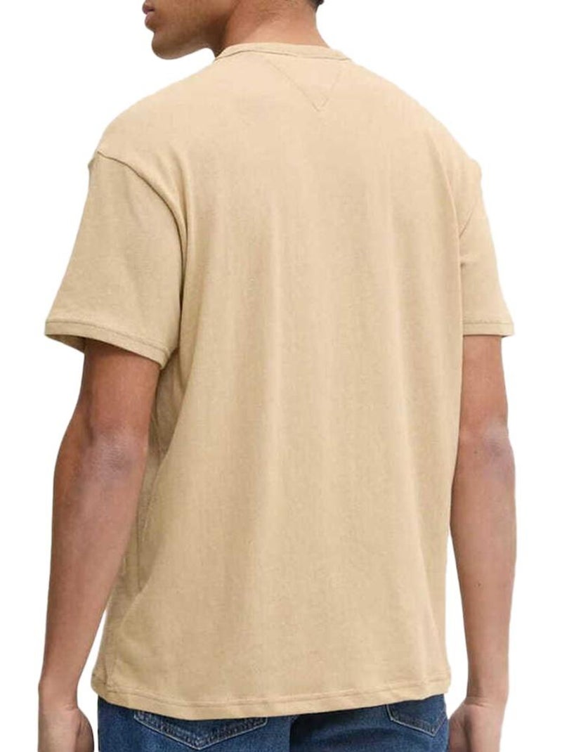 Camiseta para Hombre Tommy Hilfiger Beige - Kiabi