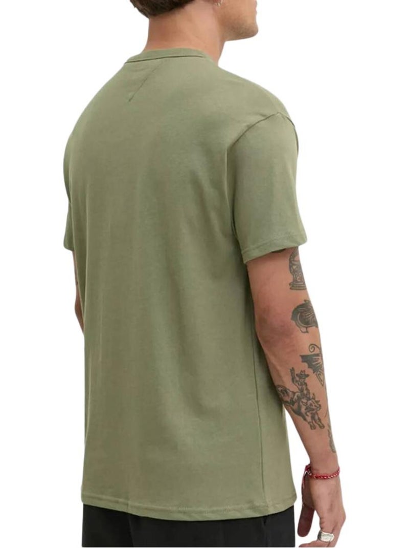 Camiseta para Hombre Tommy Hilfiger Verde caqui claro - Kiabi