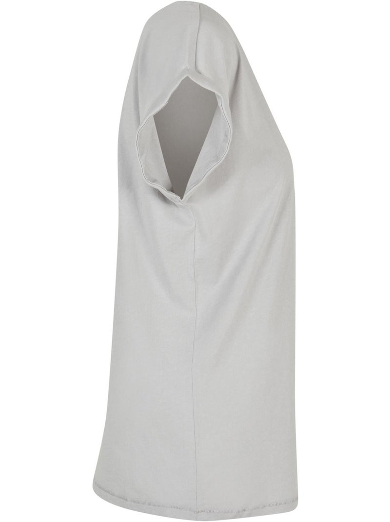Camiseta para mujer - build your brand Gris medio - Kiabi