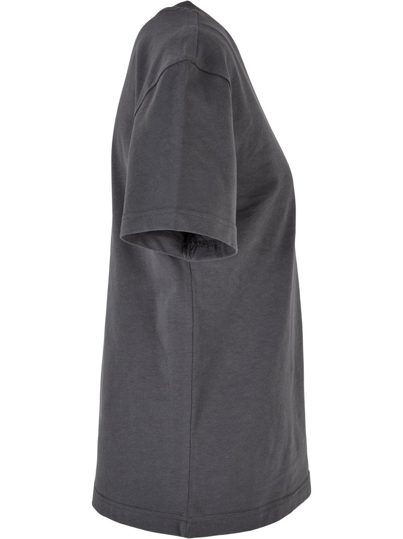 Camiseta para mujer - build your brand Gris oscuro - Kiabi