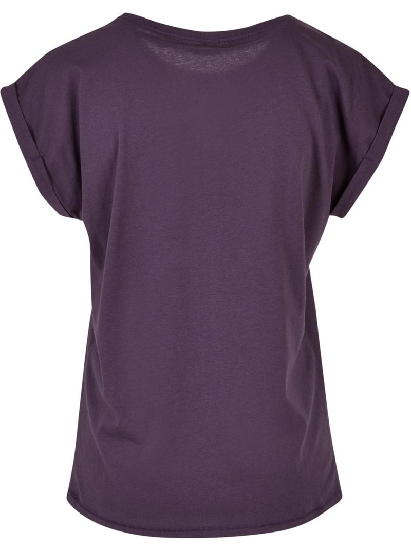 Camiseta para mujer - build your brand Violeta oscuro - Kiabi