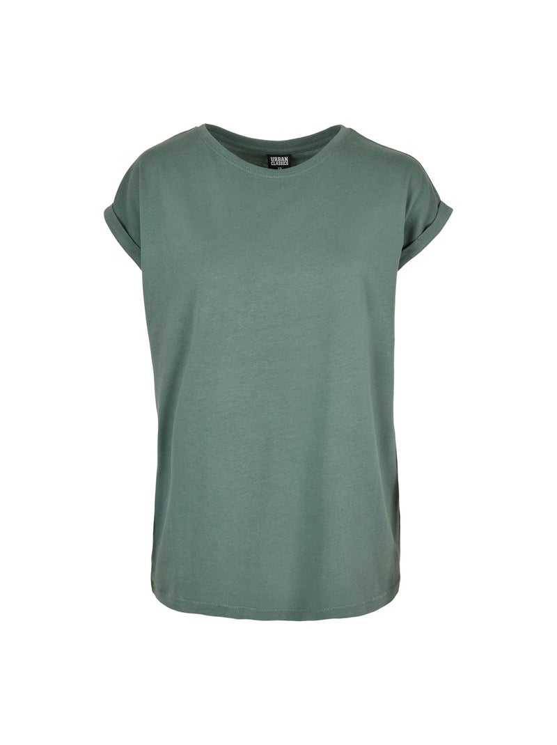 Camiseta para mujer - pack de 2 - urban classics Blanco Verde - Kiabi