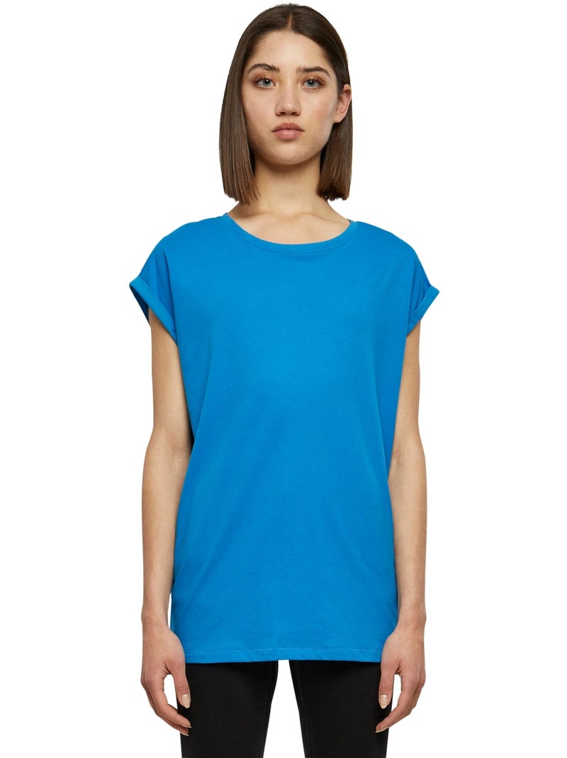 Camiseta para mujer - urban classics Azul turquesa - Kiabi