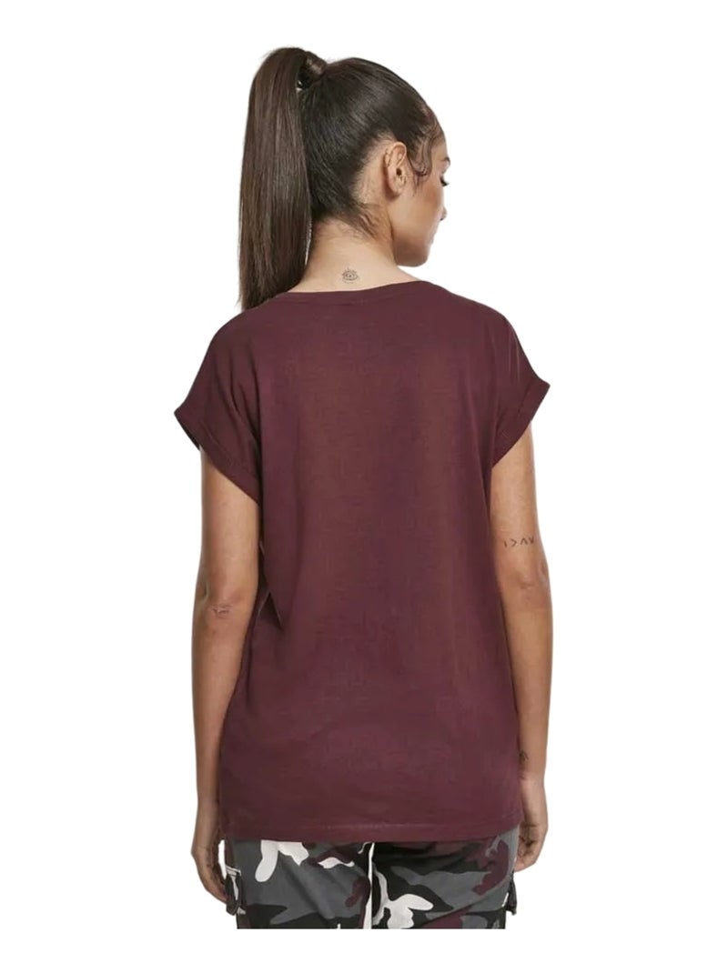 Camiseta para mujer - urban classics Burdeos - Kiabi