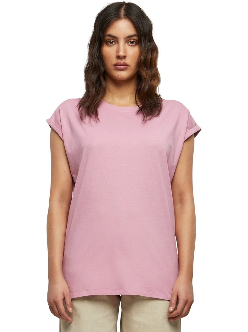 Camiseta para mujer - urban classics Rosa claro - Kiabi
