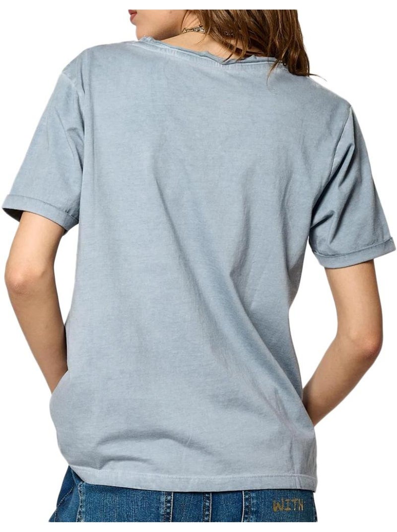 Camiseta para Mujer Kaporal Azul - Kiabi