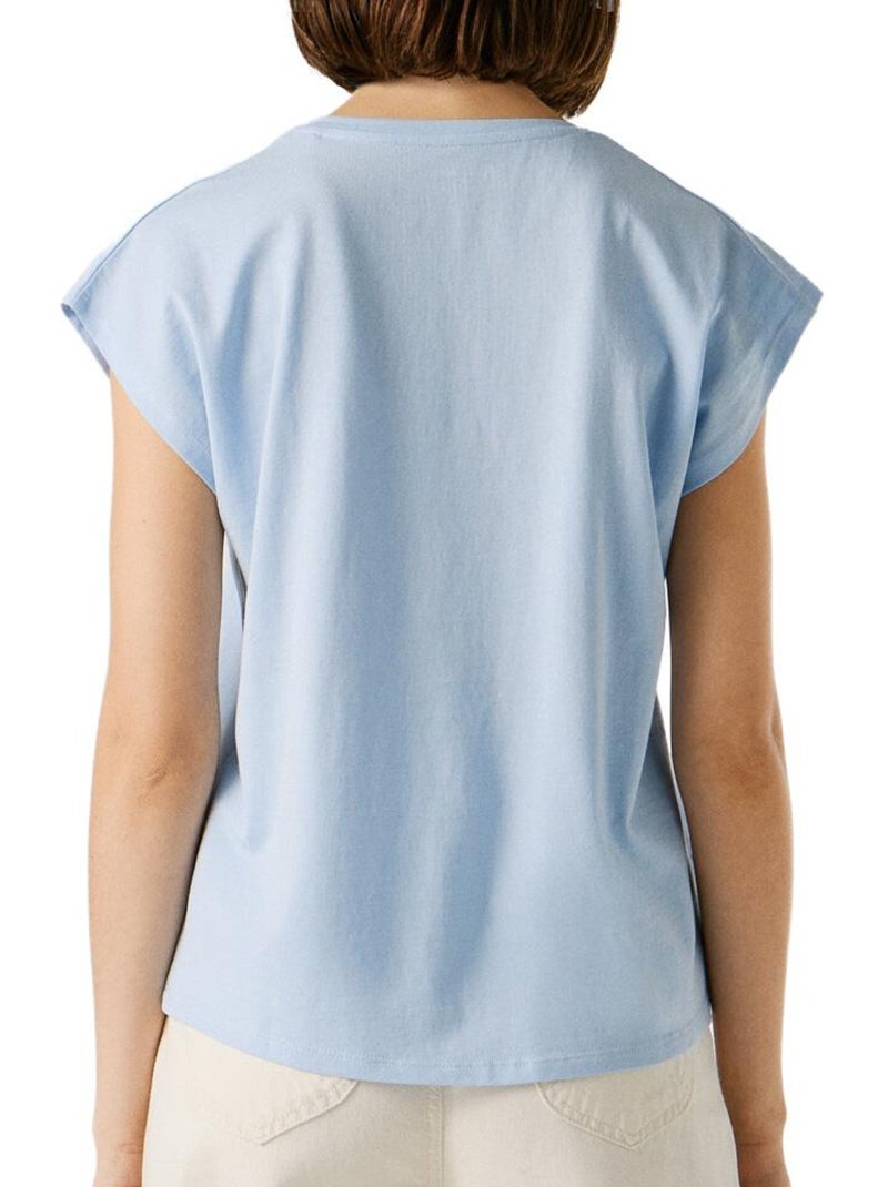 Camiseta para mujer pepe jeans Azul - Kiabi