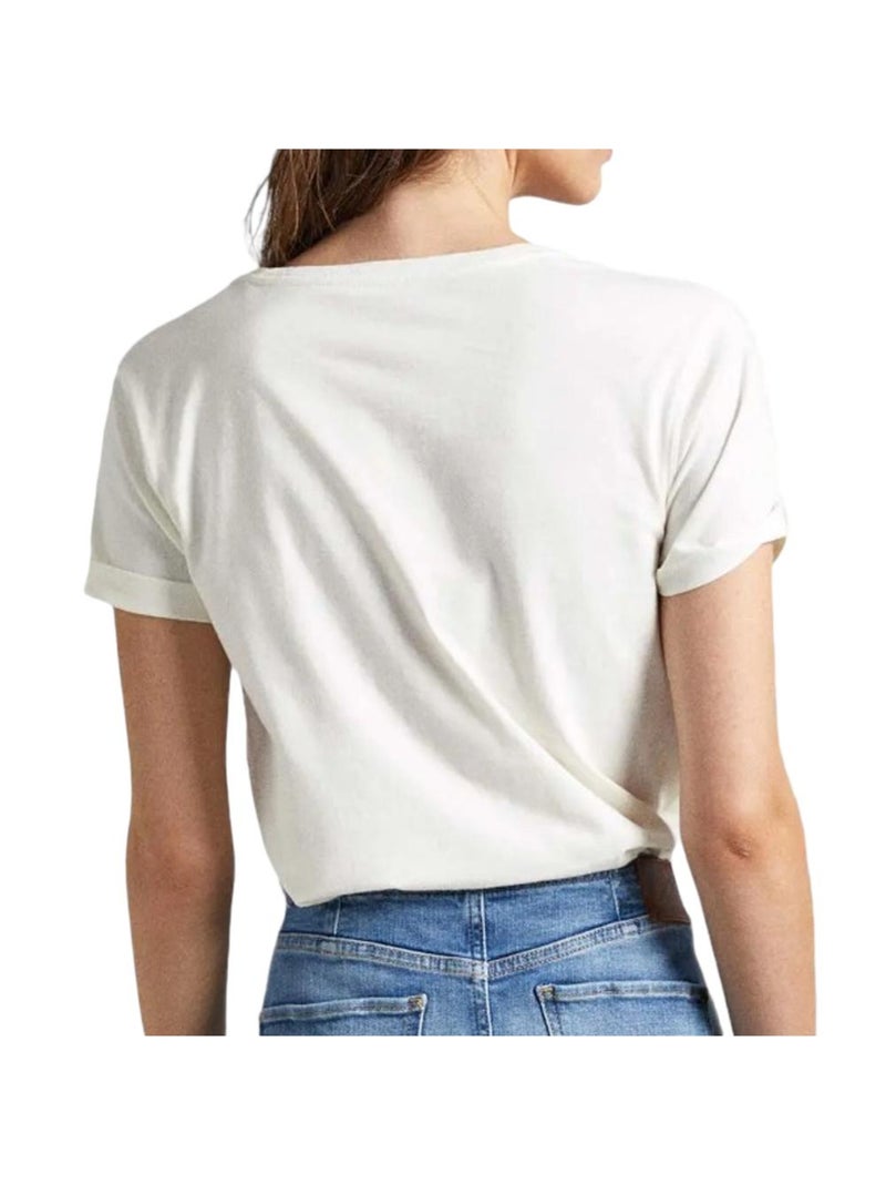 Camiseta para Mujer Pepe Jeans Crudo - Kiabi