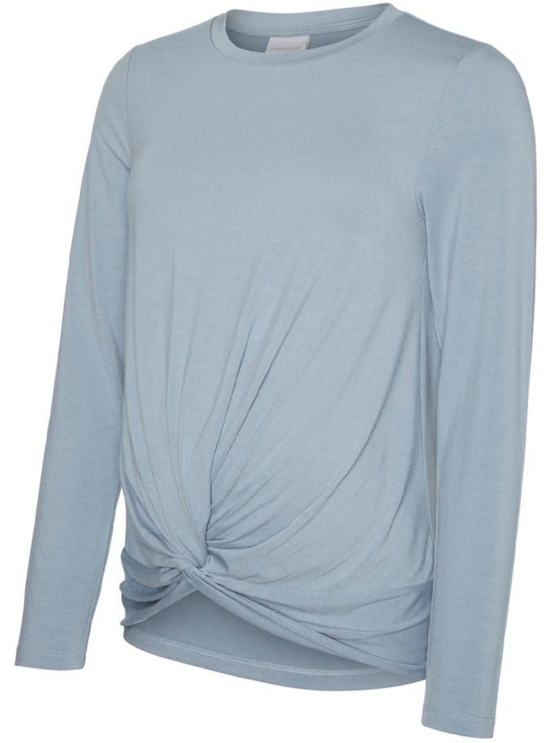 Camiseta para Mujer Premamá Mamalicious Azul - Kiabi