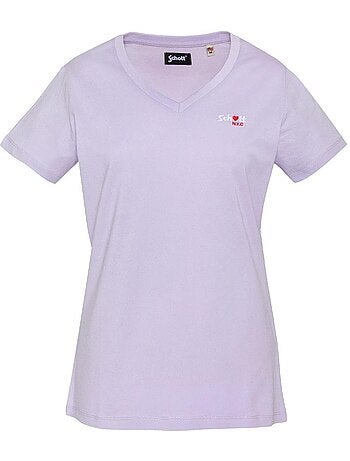 Camiseta schott para mujer
