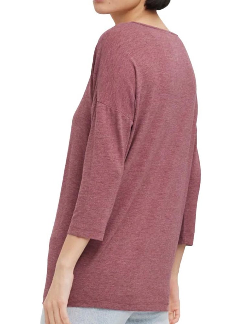 Camiseta para Mujer Vero Moda Violeta ciruela - Kiabi