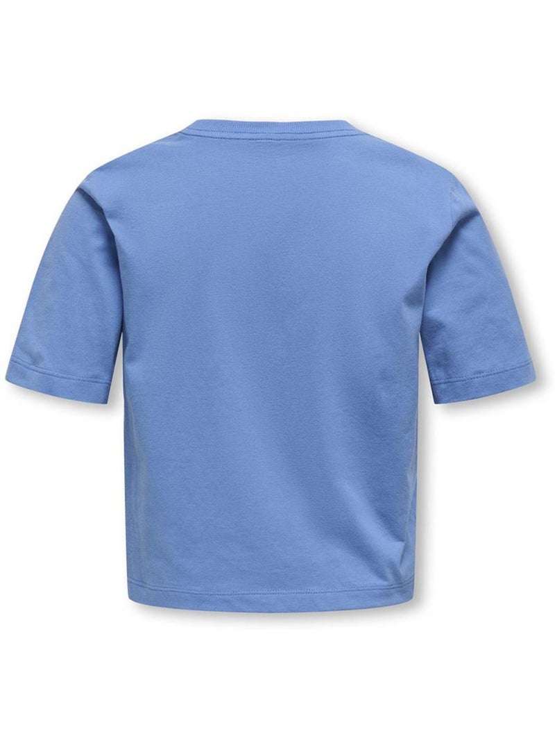 Camiseta para Niña - ONLY Kids Azul - Kiabi