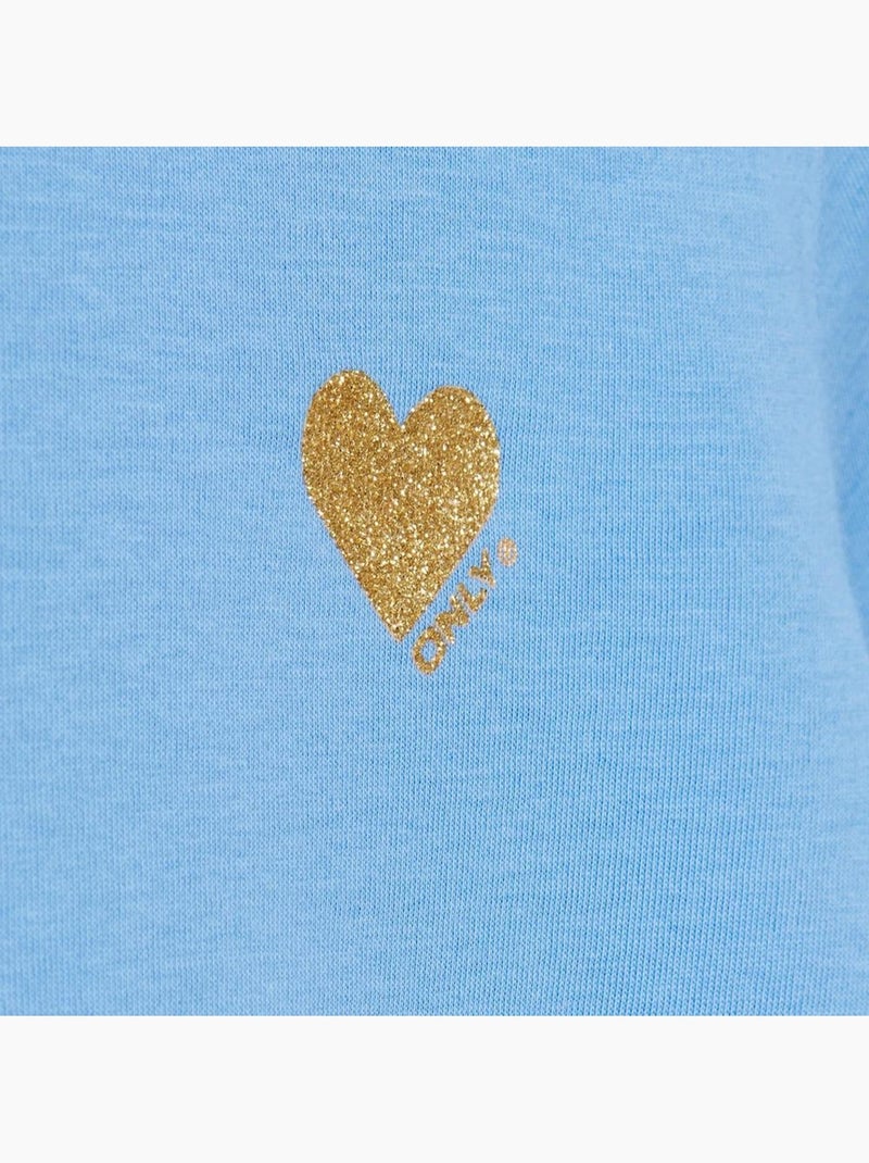 Camiseta para Niña Kids Only Azul - Kiabi