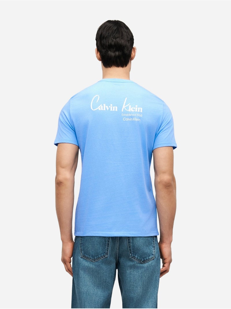 Camiseta para ponerse - Calvin Klein Azul - Kiabi