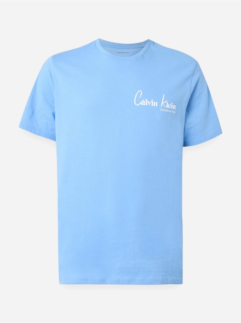Camiseta para ponerse - Calvin Klein Azul - Kiabi