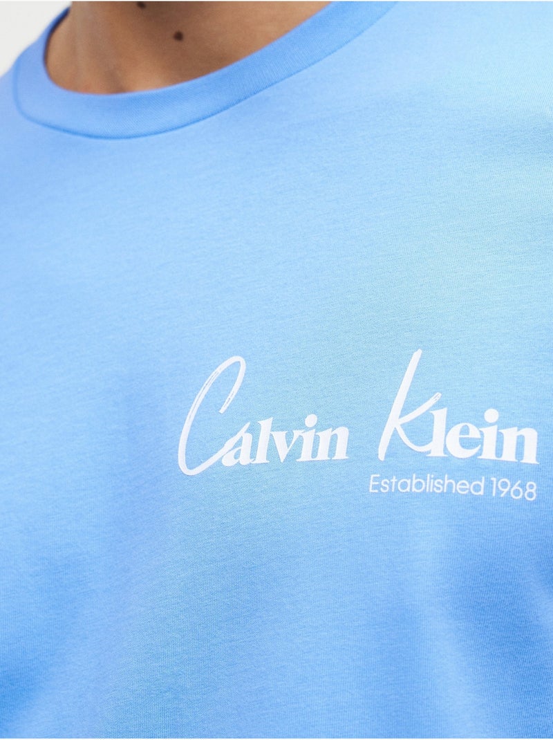 Camiseta para ponerse - Calvin Klein Azul - Kiabi