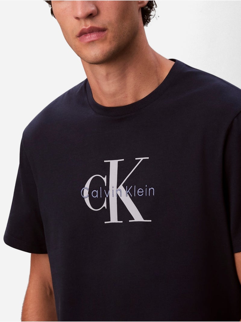 Camiseta para ponerse - Calvin Klein Azul oscuro - Kiabi